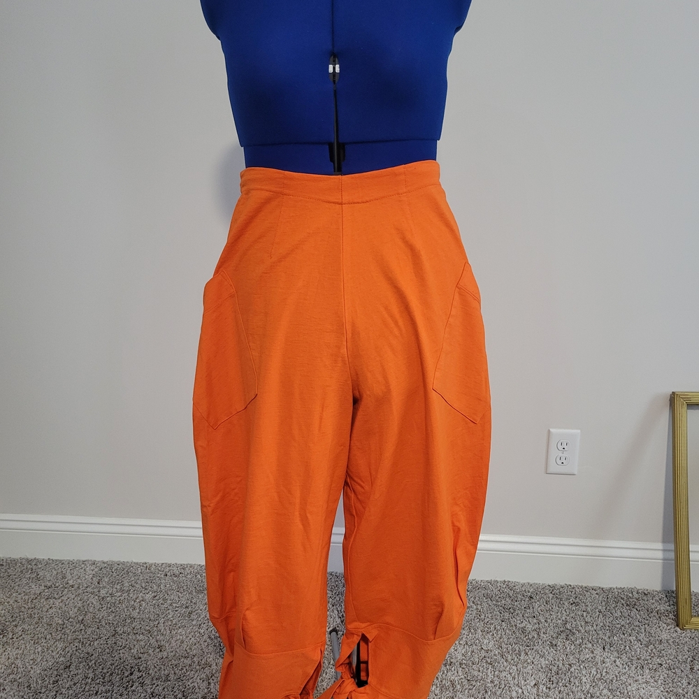 Free People Bright Orange Trousers